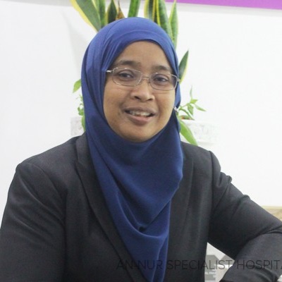Dr. Norlaila Talib — Pakar Mata & Okuloplastik Hospital An-Nur Bangi